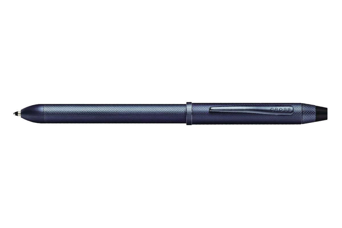 Cross Tech 3 Satin Brushed Dark Blue + Stylus tip Multipen 3-in-1